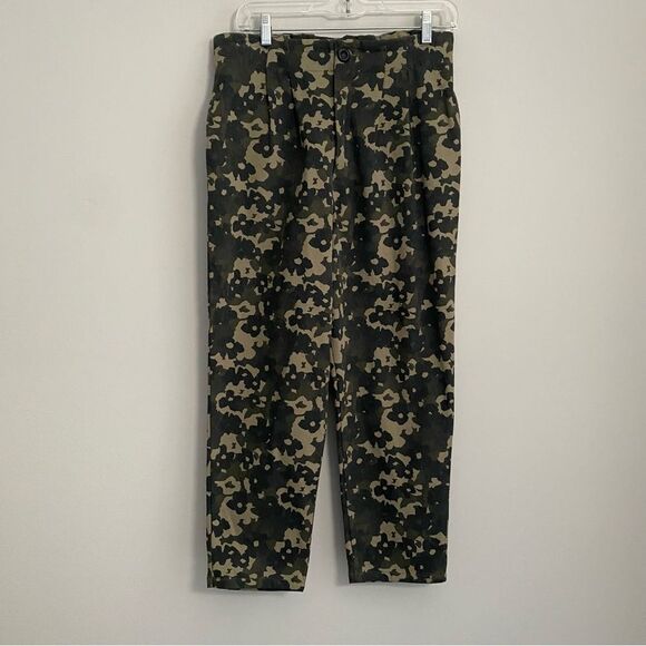 Amadi Anthropologie Floral Camo Trousers - Picture 2 of 7